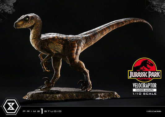 Jurassic Park Prime Collectibles Statue 1/10 Velociraptor Closed Mouth 19 cm 4582647120038