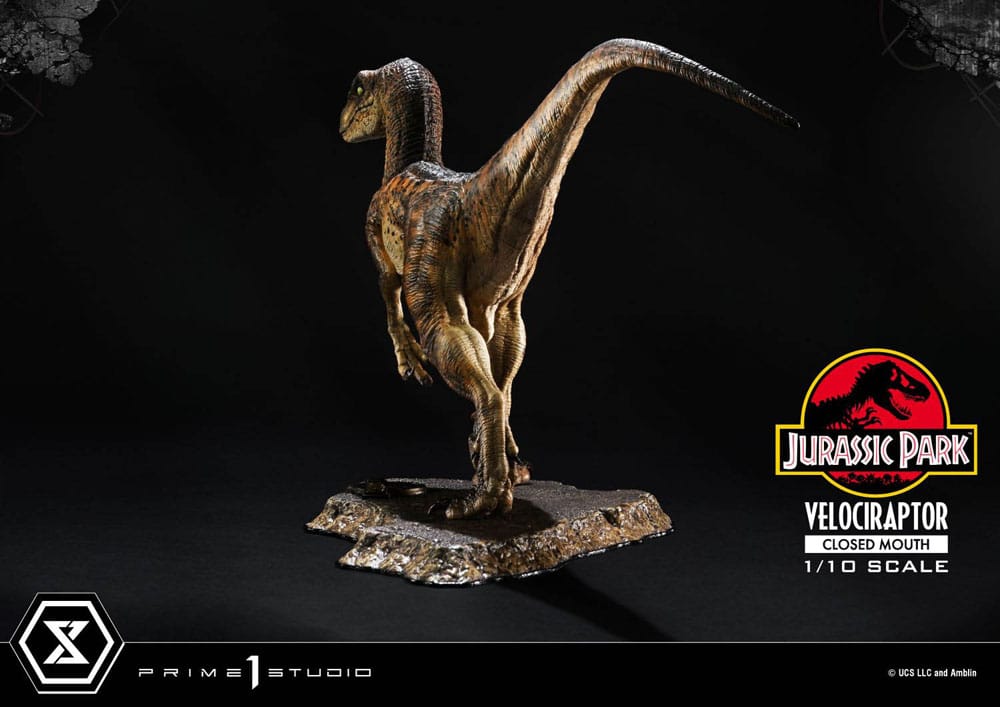 Jurassic Park Prime Collectibles Statue 1/10 Velociraptor Closed Mouth 19 cm 4582647120038