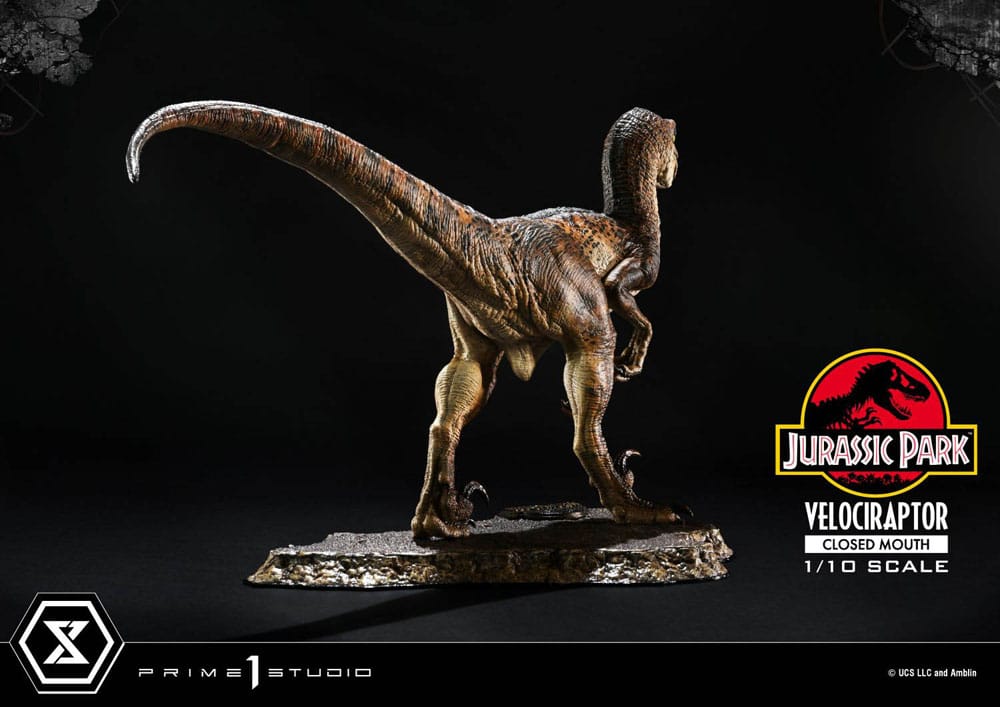 Jurassic Park Prime Collectibles Statue 1/10 Velociraptor Closed Mouth 19 cm 4582647120038