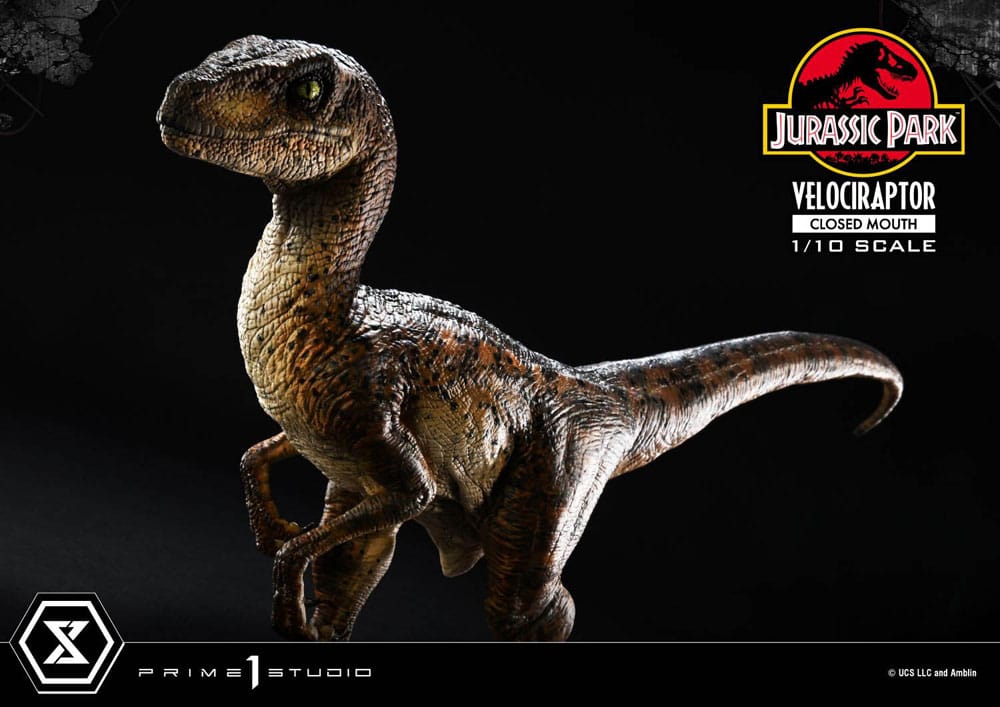 Jurassic Park Prime Collectibles Statue 1/10 Velociraptor Closed Mouth 19 cm 4582647120038