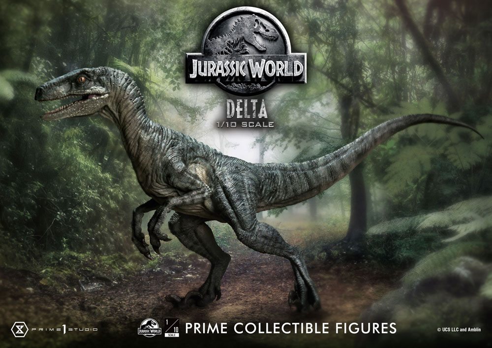 Jurassic World: Fallen Kingdom Prime Collectibles Statue 1/10 Delta 17 cm 4580708041148