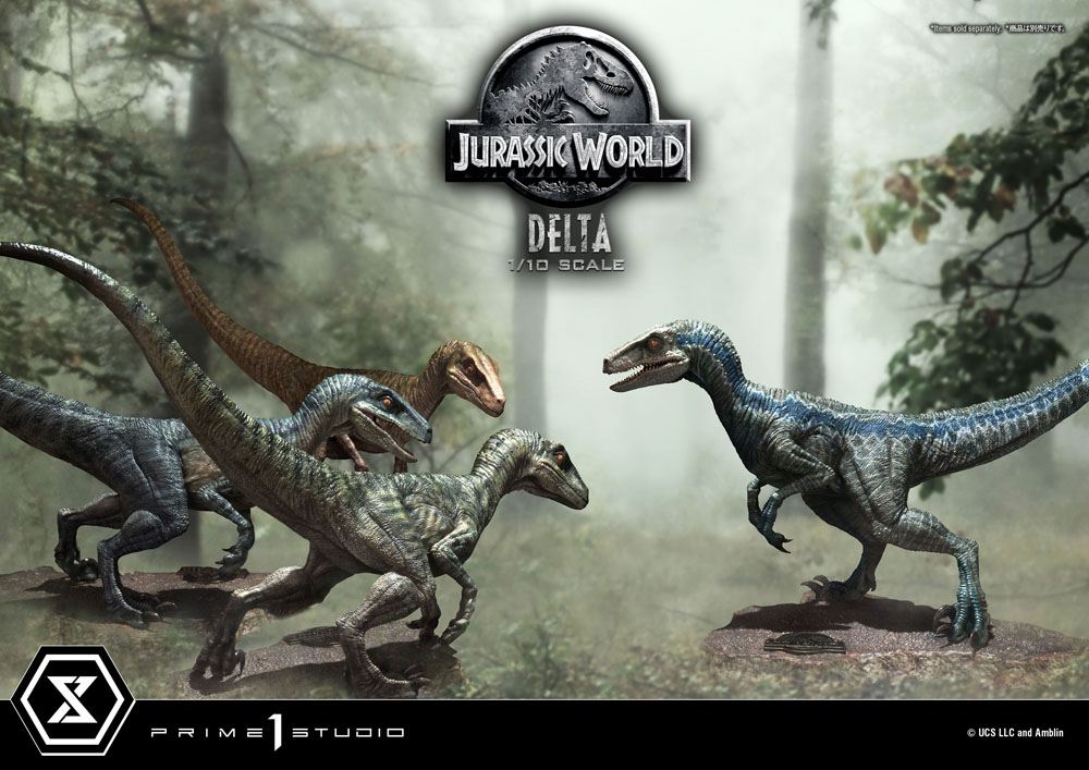 Jurassic World: Fallen Kingdom Prime Collectibles Statue 1/10 Delta 17 cm 4580708041148