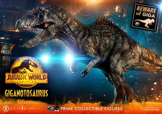 Jurassic World Dominion Prime Collectibles Statue 1/38 Giganotosaurus Toy Version 22 cm 4580708041780