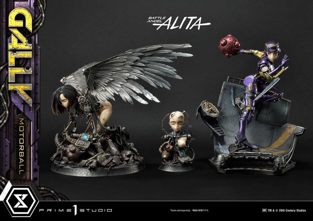 Alita: Battle Angel Ultimate Premium Masterline Series Statue 1/4 Gally Motorball Bonus Version 47 cm 4580708047164