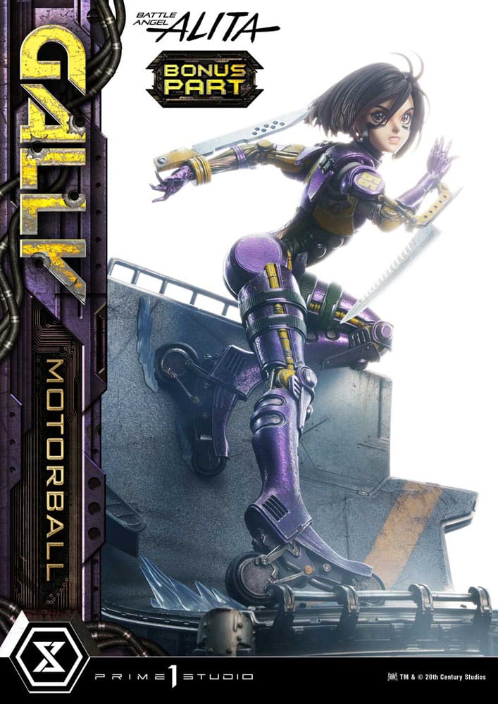 Alita: Battle Angel Ultimate Premium Masterline Series Statue 1/4 Gally Motorball Bonus Version 47 cm 4580708047164