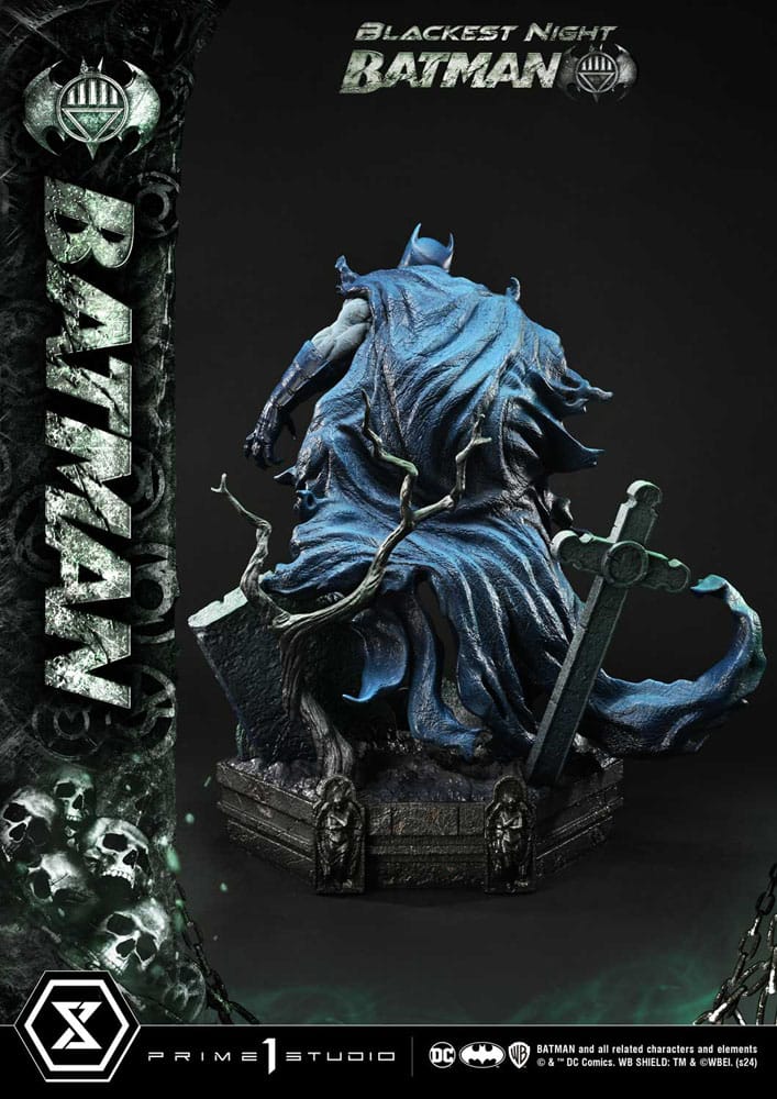 Batman Premium Masterline Series Statue Batman Blackest Night Version 45 cm 4580708049083