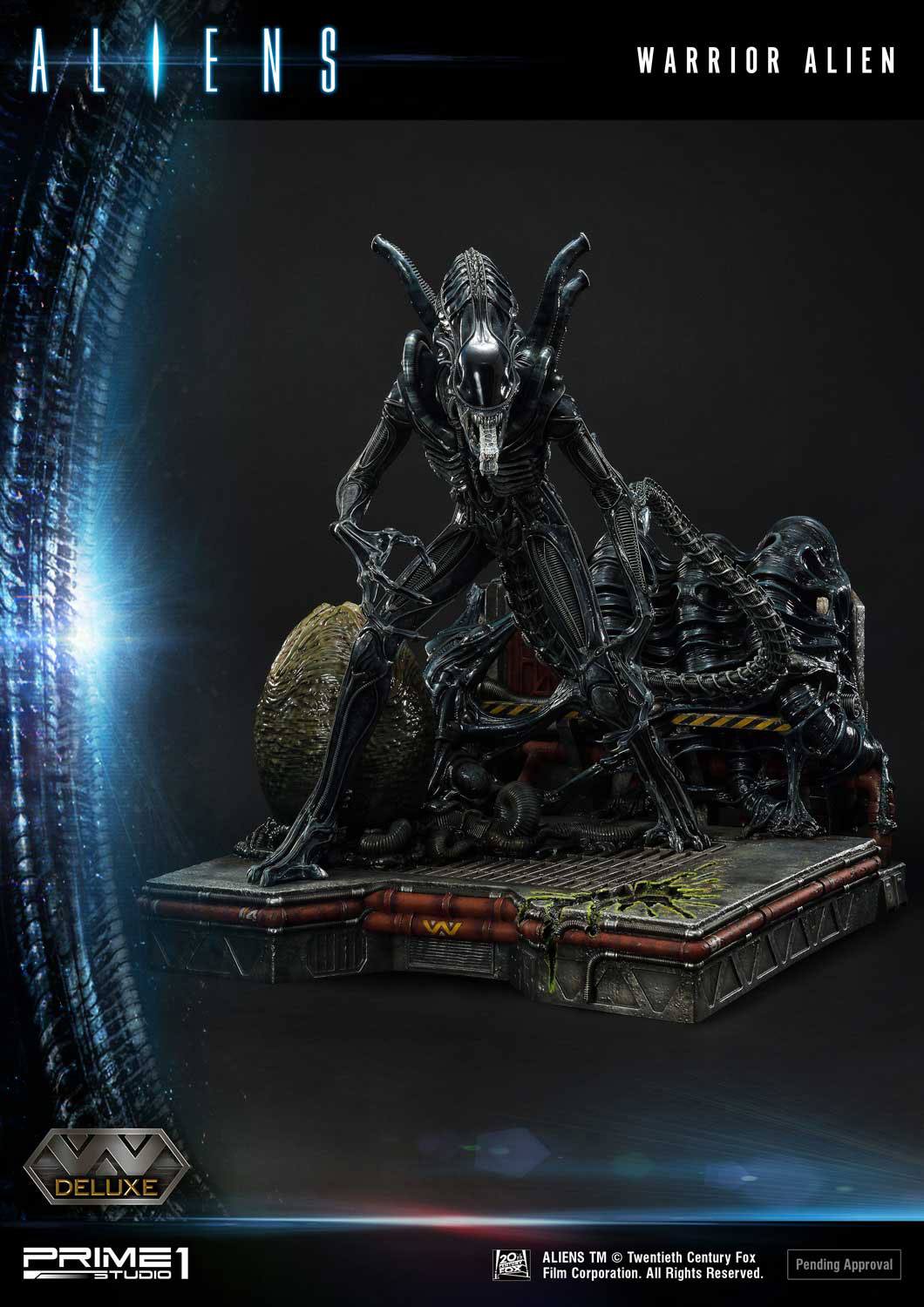 Aliens Premium Masterline Series Statue Warrior Alien Deluxe Bonus Version 67 cm 4582535943855