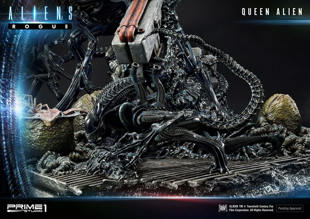 Aliens Premium Masterline Series Statue Queen Alien Battle Diorama 71 cm 4582535944838