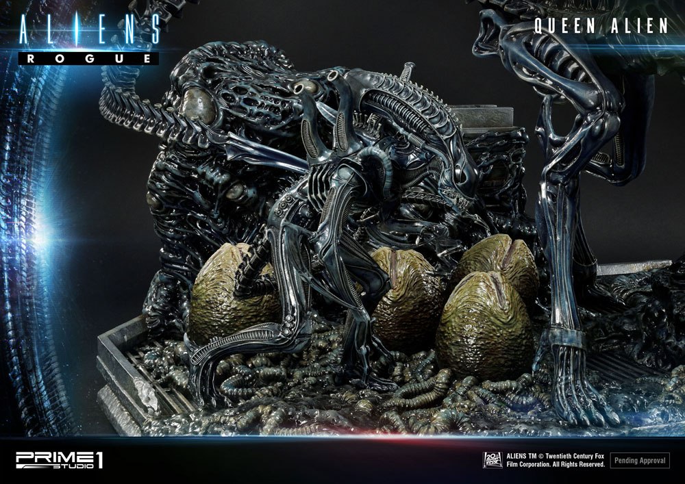 Aliens Premium Masterline Series Statue Queen Alien Battle Diorama 71 cm 4582535944838