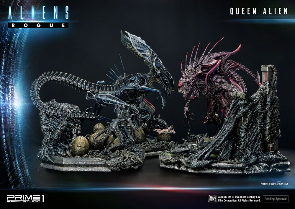 Aliens Premium Masterline Series Statue Queen Alien Battle Diorama 71 cm 4582535944838