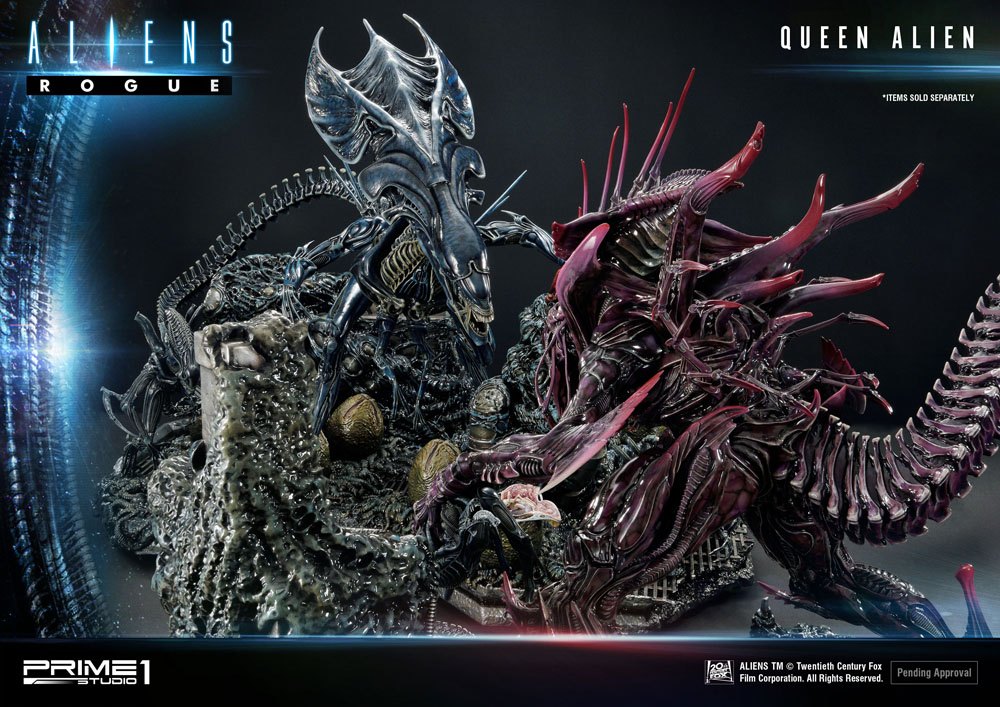 Aliens Premium Masterline Series Statue Queen Alien Battle Diorama 71 cm 4582535944838