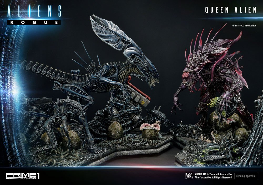 Aliens Premium Masterline Series Statue Queen Alien Battle Diorama 71 cm 4582535944838