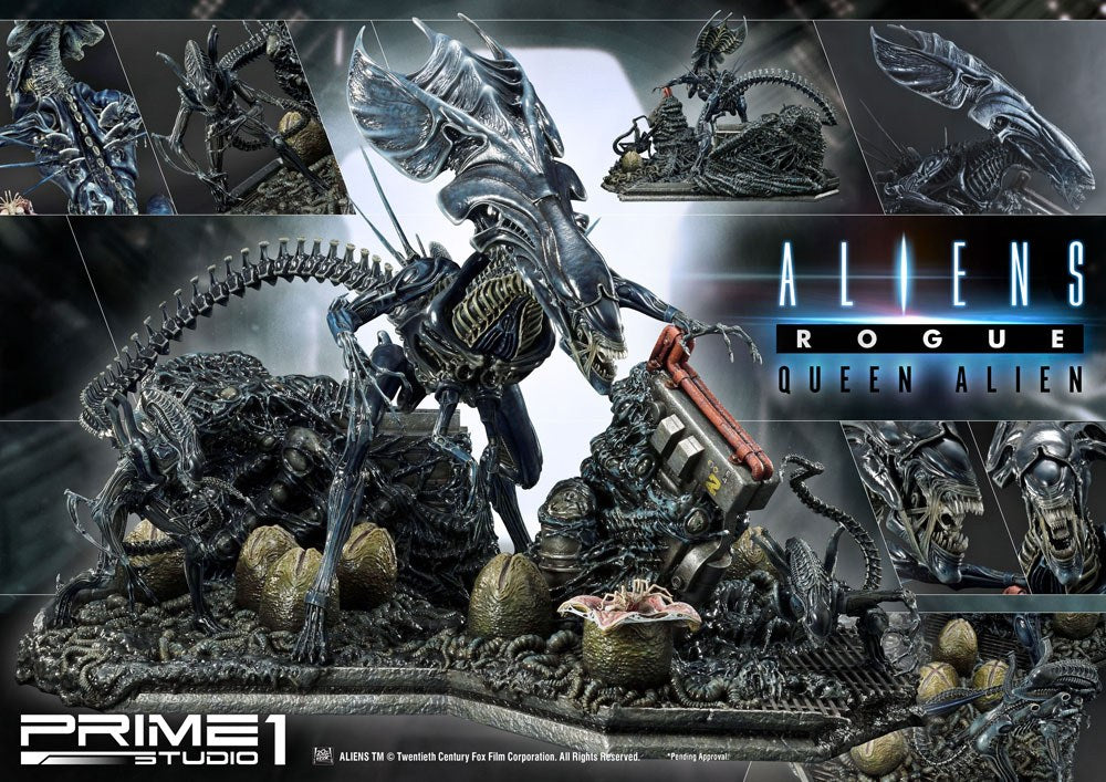 Aliens Premium Masterline Series Statue Queen Alien Battle Diorama 71 cm 4582535944838