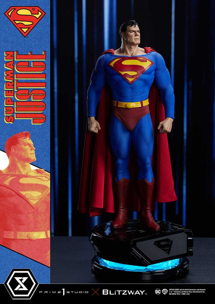 DC Comics Premium Masterline Series Statue 1/4 Superman Justice Comics 57 cm 4582647120618