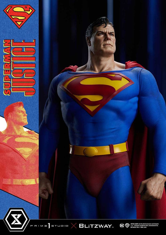 DC Comics Premium Masterline Series Statue 1/4 Superman Justice Comics 57 cm 4582647120618