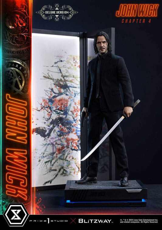 John Wick Chapter 4 Ultimate Premium Masterline Series Statue 1/4 John Wick Deluxe Version 54 cm 4580708049632