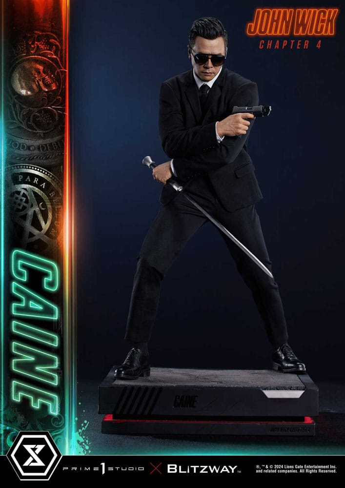 John Wick Chapter 4 Ultimate Premium Masterline Series Statue 1/4 John Wick: Chapter 4 Caine 48 cm 4580708049656