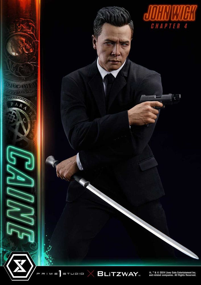 John Wick Chapter 4 Ultimate Premium Masterline Series Statue 1/4 John Wick: Chapter 4 Caine 48 cm 4580708049656