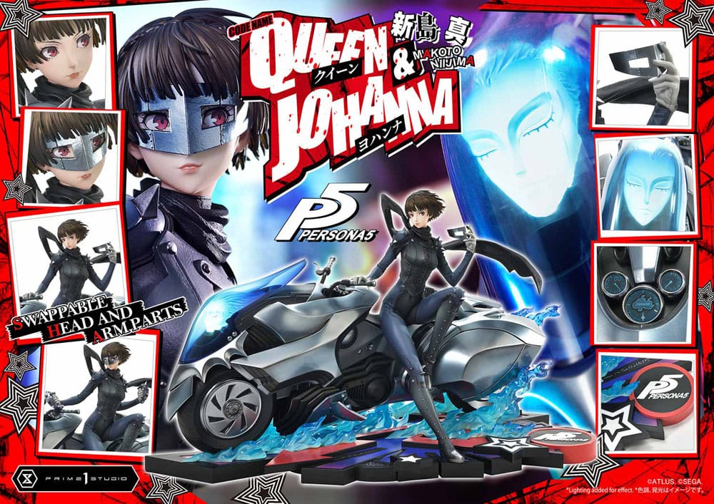 Persona 5 Premium Masterline Series Statue 1/4 Makoto Niijima "Queen" & Johanna Bonus Version 42 cm 4582647120366