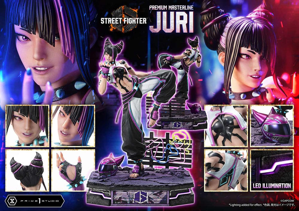 Street Fighter 6 Premium Masterline Series Statue 1/4 Juri 58 cm 4582647120823