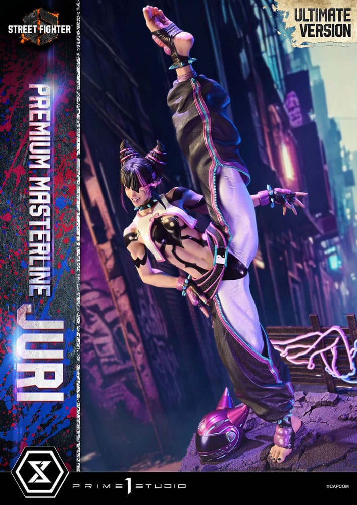 Street Fighter 6 Premium Masterline Series Statue 1/4 Juri Ultimate Version 58 cm 4582647120830