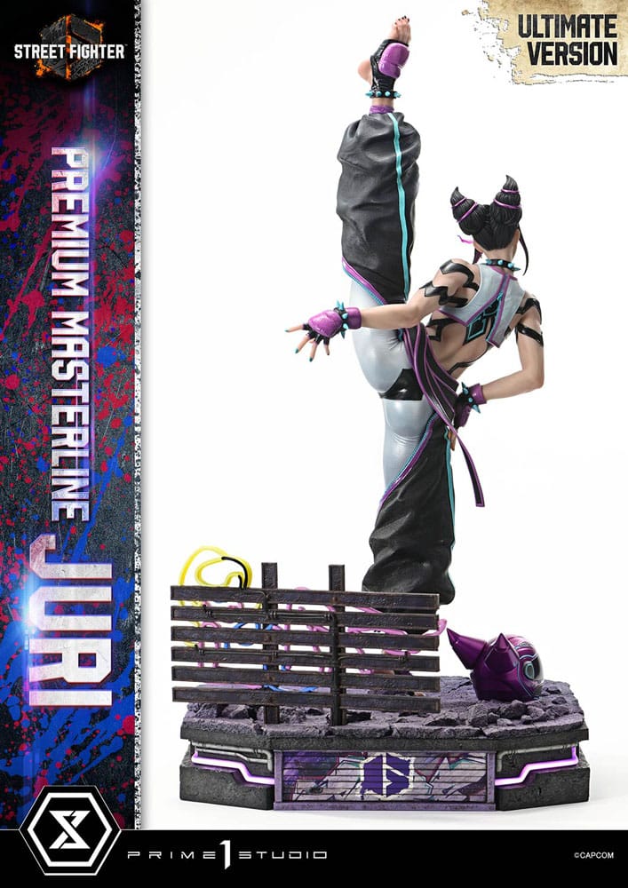 Street Fighter 6 Premium Masterline Series Statue 1/4 Juri Ultimate Version 58 cm 4582647120830