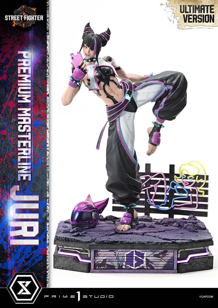 Street Fighter 6 Premium Masterline Series Statue 1/4 Juri Ultimate Version 58 cm 4582647120830