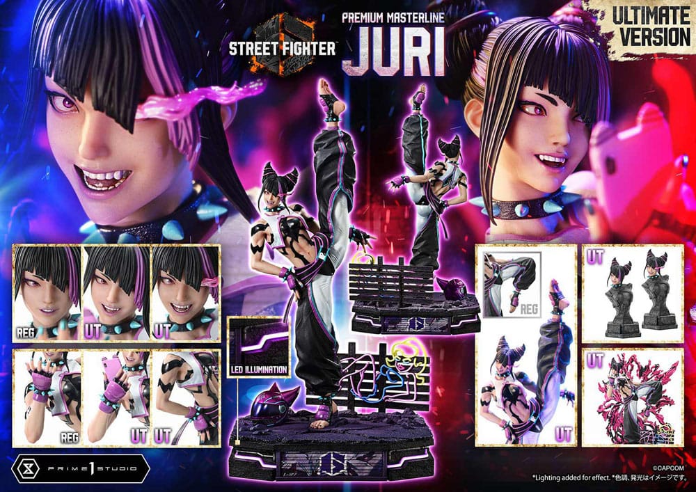 Street Fighter 6 Premium Masterline Series Statue 1/4 Juri Ultimate Bonus Version 58 cm 4582647120847