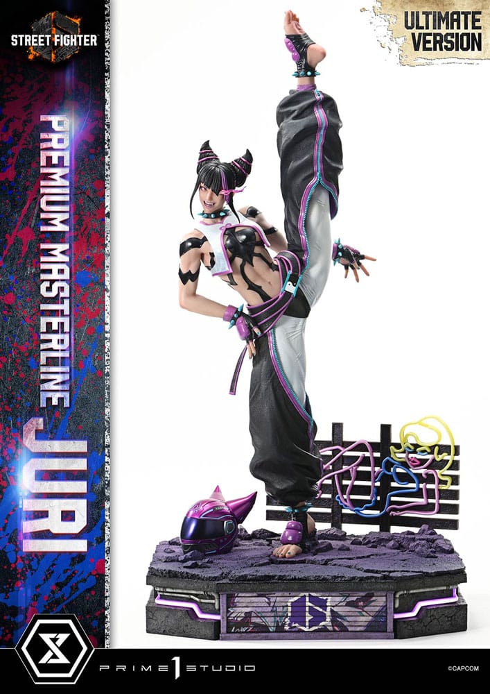 Street Fighter 6 Premium Masterline Series Statue 1/4 Juri Ultimate Bonus Version 58 cm 4582647120847