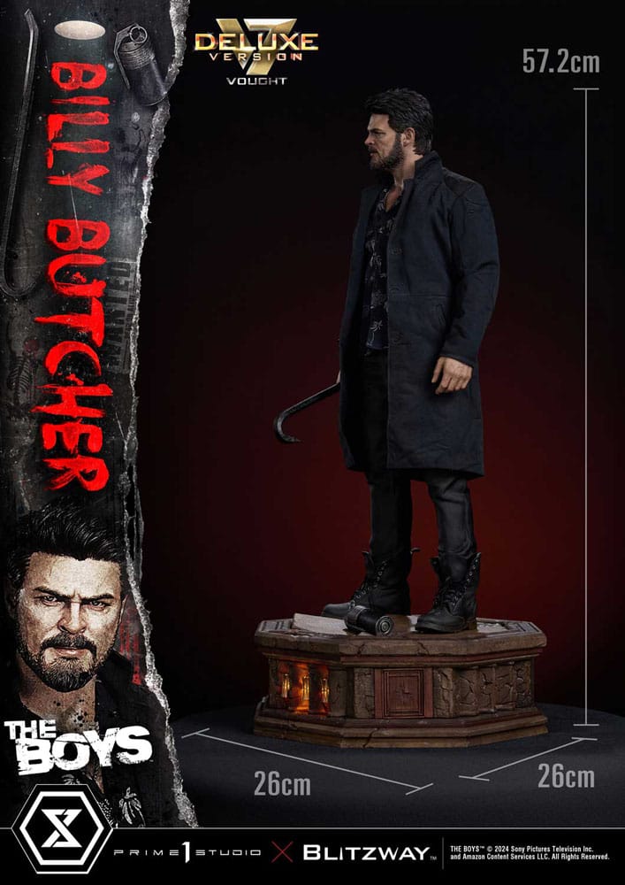 The Boys Premium Masterline Series Statue 1/4 William Billy Butcher Deluxe Version 57 cm 4582647120359