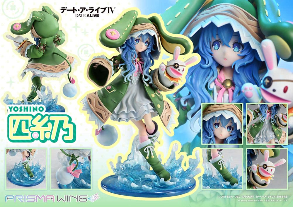 Date A Live Prisma Wing PVC Statue 1/7 Yoshino 20 cm 4582647120700