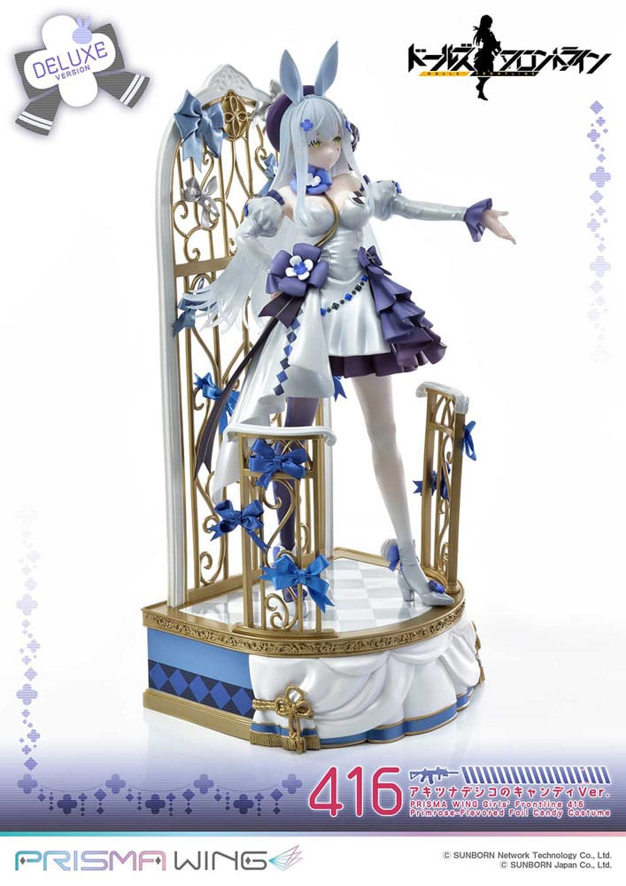 Girls' Frontline Prisma Wing PVC Statue 1/7 Primrose-Flavored Foil Candy Costume Deluxe Version 25 cm 4580708047010