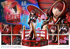 Original Illustration by Fuzichoco Prisma Wing PVC Statue 1/7 Scarlet Umbrella And Peony Deluxe Version 32 cm 4582647120410