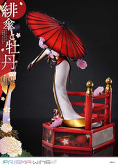 Original Illustration by Fuzichoco Prisma Wing PVC Statue 1/7 Scarlet Umbrella And Peony Deluxe Version 32 cm 4582647120410