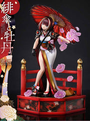 Original Illustration by Fuzichoco Prisma Wing PVC Statue 1/7 Scarlet Umbrella And Peony Deluxe Version 32 cm 4582647120410