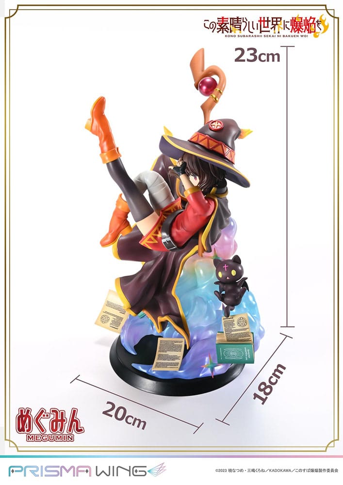 Konusuba - An Explosion on This Wonderful World! Prisma Wing PVC Statue 1/7 Megumin 23 cm 4580708048949