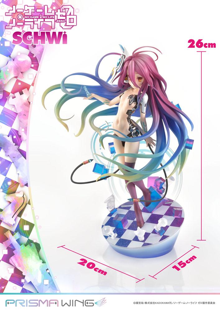 No Game No Life Prisma Wing PVC Statue 1/7 Schwi 26 cm 4580708041735