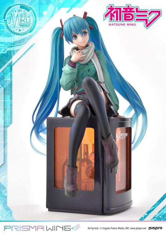 Hatsune Miku Prisma Wing PVC Statue 1/7 Hatsune Miku (Art by lack) 19 cm 4580708040332