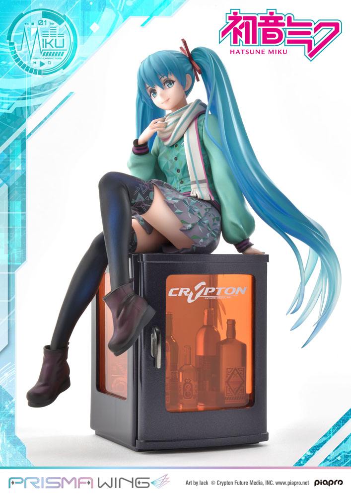 Hatsune Miku Prisma Wing PVC Statue 1/7 Hatsune Miku (Art by lack) 19 cm 4580708040332