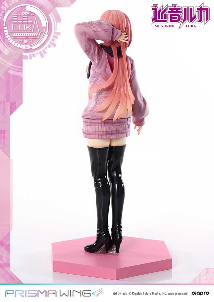 Vocaloid Piapro Characters Prisma Wing PVC Statue 1/7 Megurine Luka (Art by lack) 23 cm 4582647120434