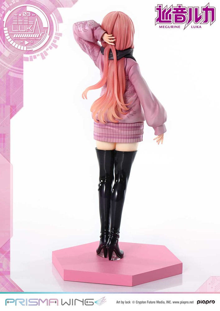 Vocaloid Piapro Characters Prisma Wing PVC Statue 1/7 Megurine Luka (Art by lack) 23 cm 4582647120434