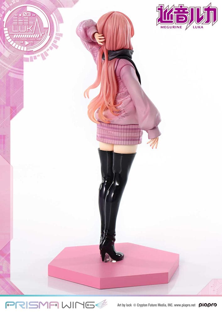 Vocaloid Piapro Characters Prisma Wing PVC Statue 1/7 Megurine Luka (Art by lack) 23 cm 4582647120434