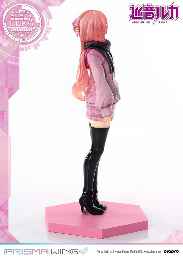 Vocaloid Piapro Characters Prisma Wing PVC Statue 1/7 Megurine Luka (Art by lack) 23 cm 4582647120434