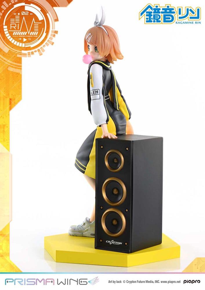 Vocaloid Piapro Characters Prisma Wing PVC Statue 1/7 Kagamine Rin (Art by lack) 21 cm 4582647120755