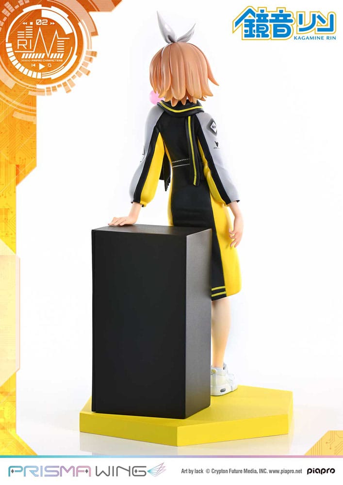 Vocaloid Piapro Characters Prisma Wing PVC Statue 1/7 Kagamine Rin (Art by lack) 21 cm 4582647120755