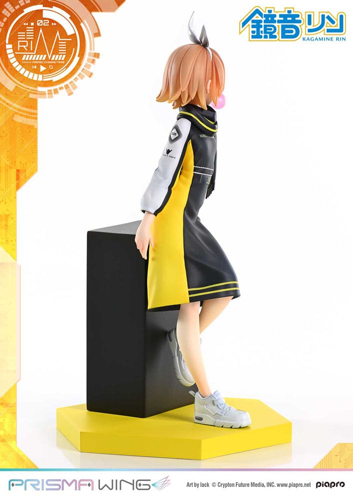 Vocaloid Piapro Characters Prisma Wing PVC Statue 1/7 Kagamine Rin (Art by lack) 21 cm 4582647120755