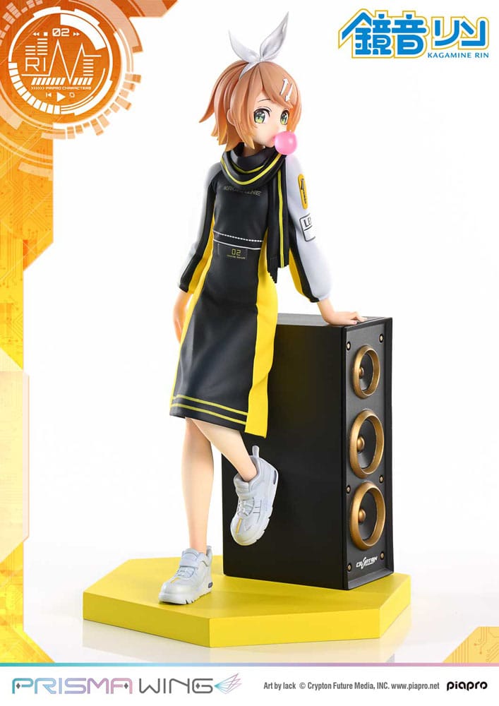 Vocaloid Piapro Characters Prisma Wing PVC Statue 1/7 Kagamine Rin (Art by lack) 21 cm 4582647120755