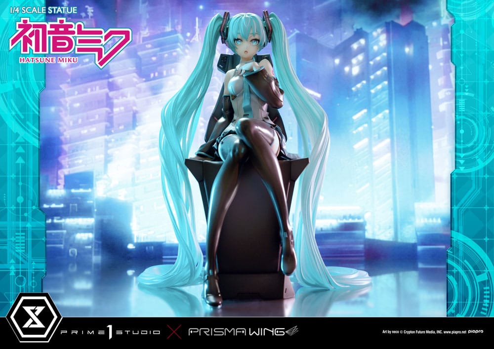 Hatsune Miku Prisma Wing PVC Statue 1/4 Hatsu 4580708046587