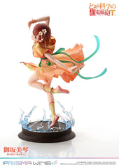 To Aru Kagaku no Railgun Prisma Wing PVC Statue 1/7 Misaka Mikoto 22 cm 4580708049335