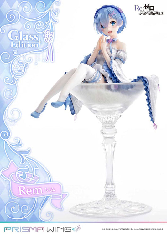 Re:Zero - Starting Life in Another World Prisma Wing PVC Statue 1/7 Rem Glass Edition 23 cm 4580708049502